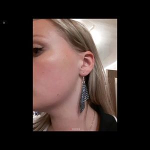 Dangle long earrings